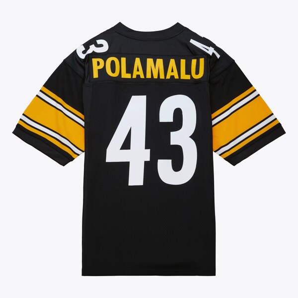 Troy Polamalu Pittsburgh Steelers Black 2007 Authentic Jersey 3 Troy Polamalu Pittsburgh Steelers Black 2007 Authentic Jersey