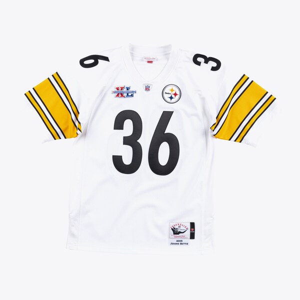 Jerome Bettis Pittsburgh Steelers 2005 White Authentic Jersey