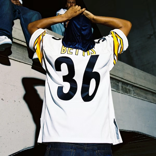 Jerome Bettis Pittsburgh Steelers 2005 White Authentic Jersey 9 Jerome Bettis Pittsburgh Steelers 2005 White Authentic Jersey