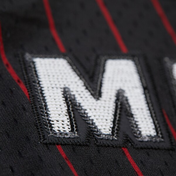 Women's Dwyane Wade Miami Heat Red M&N x DANNIJO Cropped Basketball Jersey 5 Women's Dwyane Wade Miami Heat Red M&N x DANNIJO Cropped Basketball Jersey