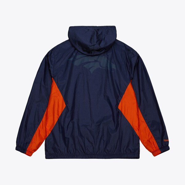 Denver Broncos Navy Playmaker Full-Zip Windbreaker Jacket 3 Denver Broncos Navy Playmaker Full-Zip Windbreaker Jacket