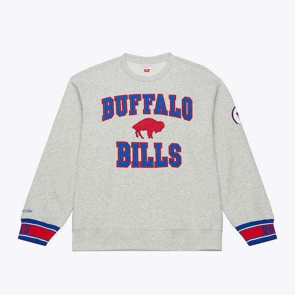 Buffalo Bills Heather Gray Team Celebration Fleece Sweatshirt