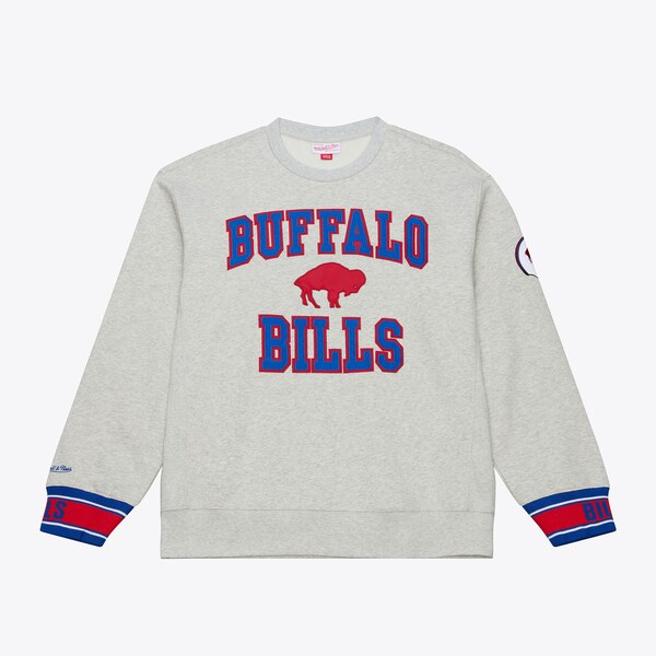 Buffalo Bills Heather Gray Team Celebration Fleece Sweatshirt