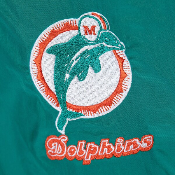 Miami Dolphins Aqua Authentic Full-Zip Sideline Jacket 4 Miami Dolphins Aqua Authentic Full-Zip Sideline Jacket