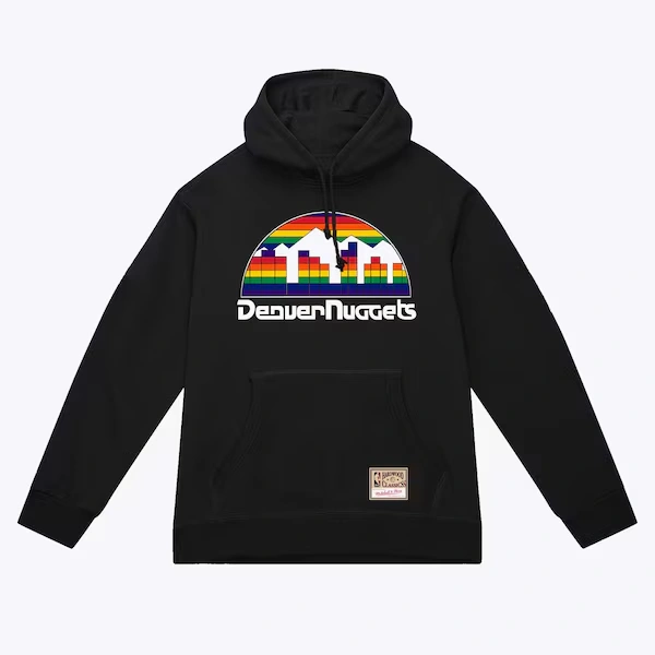 Denver Nuggets Black Reload Pullover Hoodie