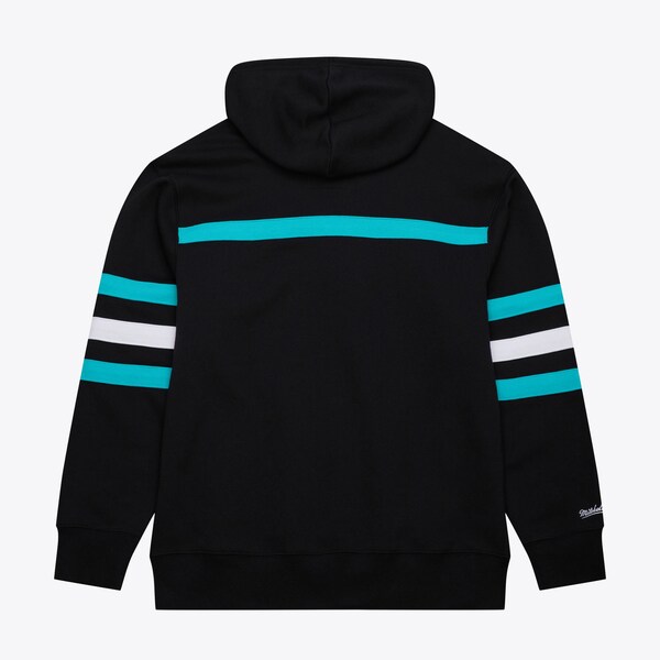 San Antonio Spurs Black Vintage Logo Head Coach Fleece Pullover Hoodie 3 San Antonio Spurs Black Vintage Logo Head Coach Fleece Pullover Hoodie