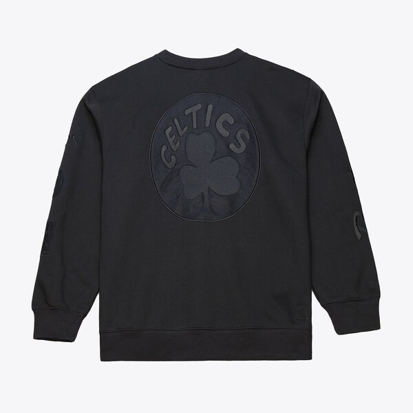 Boston Celtics Black Phantom Fleece Sweatshirt