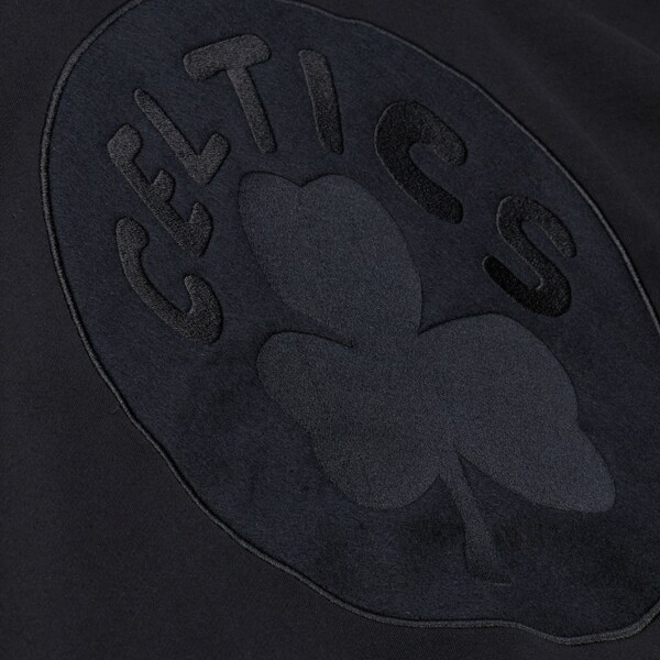 Boston Celtics Black Phantom Fleece Sweatshirt