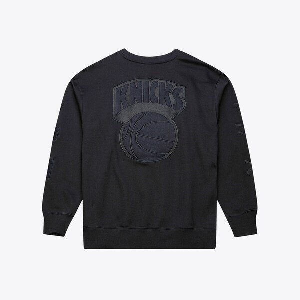 New York Knicks Black Phantom Fleece Sweatshirt 3 New York Knicks Black Phantom Fleece Sweatshirt