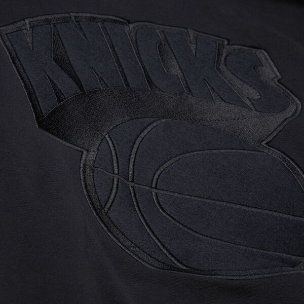 New York Knicks Black Phantom Fleece Sweatshirt 7 New York Knicks Black Phantom Fleece Sweatshirt