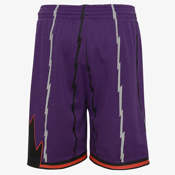 Youth Toronto Raptors 1998-99 Purple Road Swingman Shorts