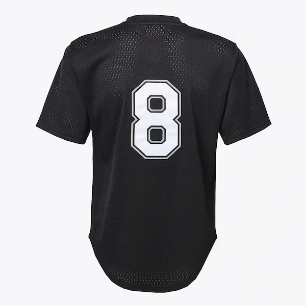 Youth Bo Jackson Chicago White Sox 1993 Black Name & Number Mesh Batting Practice Jersey
