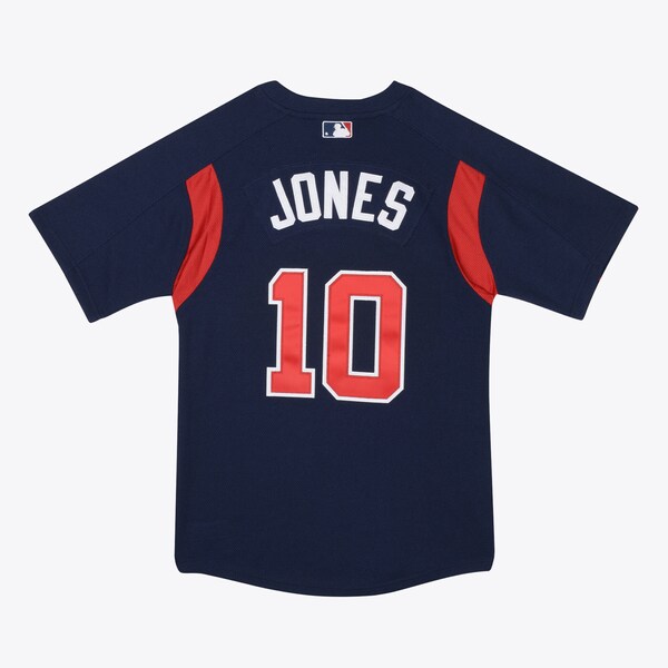 Youth Chipper Jones Atlanta Braves Navy 2003 Authentic Batting Practice Jersey 3 Youth Chipper Jones Atlanta Braves Navy 2003 Authentic Batting Practice Jersey