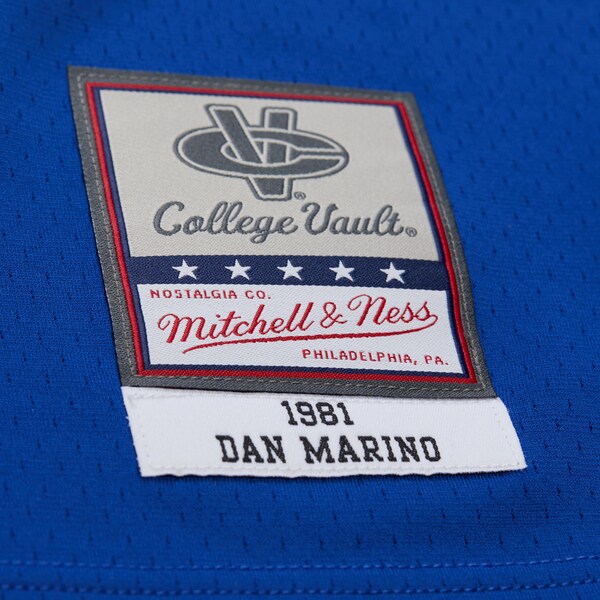 Dan Marino Pitt Panthers 1981 Royal Legacy Jersey 7 Dan Marino Pitt Panthers 1981 Royal Legacy Jersey