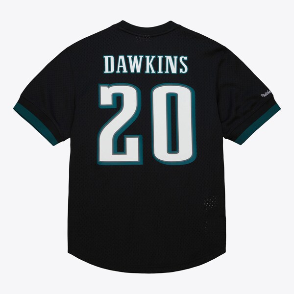 Brian Dawkins Philadelphia Eagles Black Retired Player Name & Number Mesh T-Shirt 3 Brian Dawkins Philadelphia Eagles Black Retired Player Name & Number Mesh T-Shirt