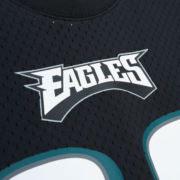 Brian Dawkins Philadelphia Eagles Black Retired Player Name & Number Mesh T-Shirt 4 Brian Dawkins Philadelphia Eagles Black Retired Player Name & Number Mesh T-Shirt