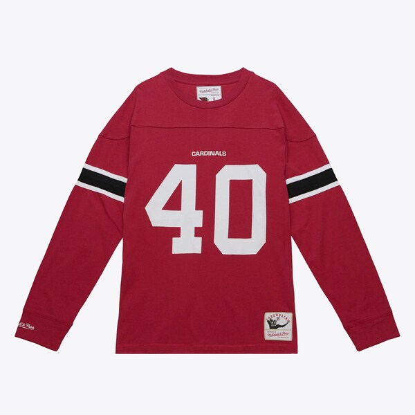 Pat Tillman Arizona Cardinals Cardinal Retired Player Name & Number Long Sleeve T-Shirt