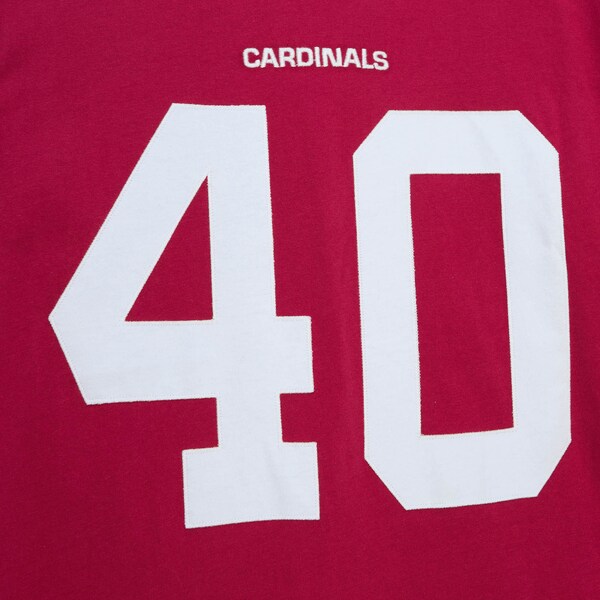 Pat Tillman Arizona Cardinals Cardinal Retired Player Name & Number Long Sleeve T-Shirt
