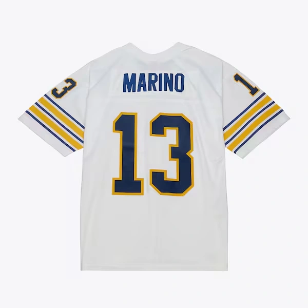 Dan Marino Pitt Panthers 1981 White Legacy Jersey 3 Dan Marino Pitt Panthers 1981 White Legacy Jersey
