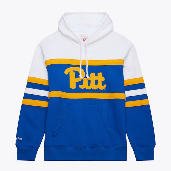 Men's Royal Pitt Panthers Head Coach Pullover Hoodie