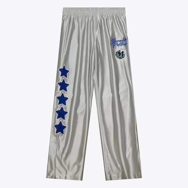 Dallas Mavericks Gray Tear Away Pants