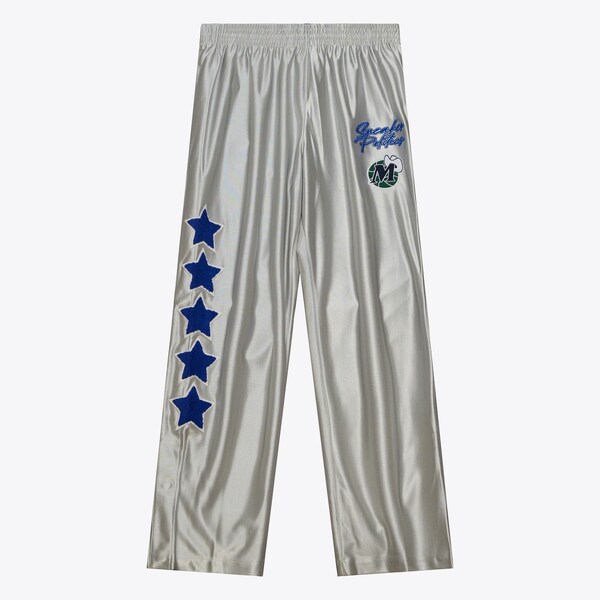 Dallas Mavericks Gray Tear Away Pants