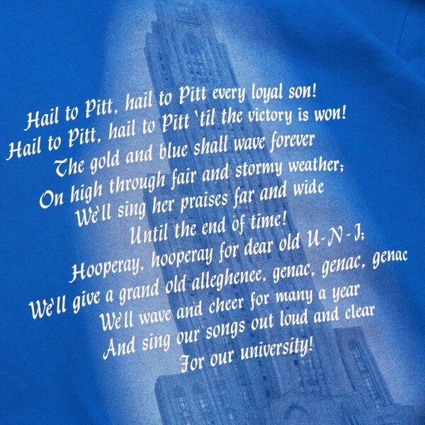 Pitt Panthers Royal Premium Fleece Pullover Hoodie 5 Pitt Panthers Royal Premium Fleece Pullover Hoodie