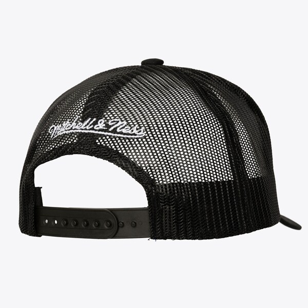 M&N Black Icon Trucker Adjustable Hat