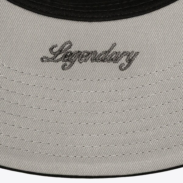 M&N Black Icon Trucker Adjustable Hat