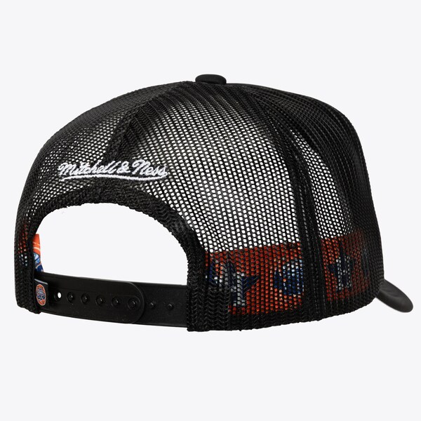 Houston Astros Black Cooperstown Hidden Trucker Adjustable Hat