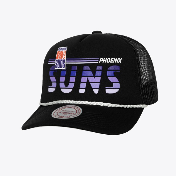 Phoenix Suns Black Graded Trucker Adjustable Hat