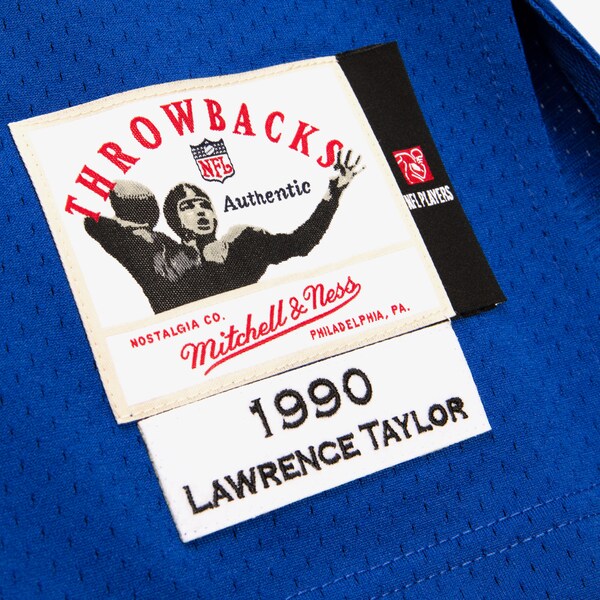 Lawrence Taylor New York Giants Royal Authentic Jersey 4 Lawrence Taylor New York Giants Royal Authentic Jersey