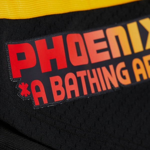 Phoenix Suns Purple M&N x BAPE Swingman Camo Shorts