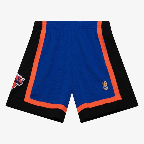 New York Knicks 1996-97 Blue Road Swingman Shorts