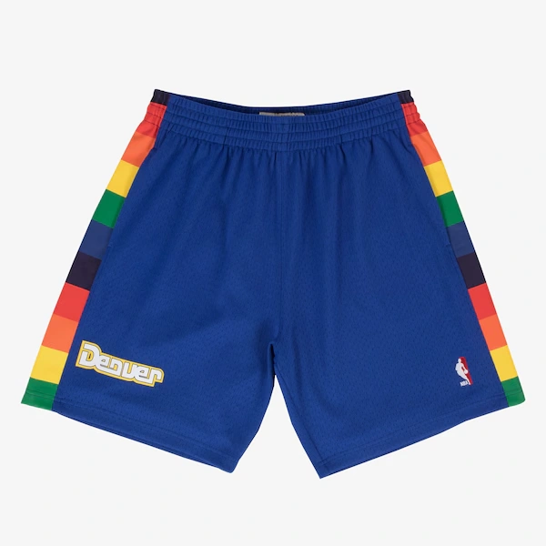 Denver Nuggets 1991-92 Royal Swingman Basketball Shorts