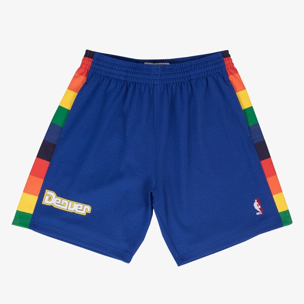 Denver Nuggets 1991-92 Royal Swingman Basketball Shorts