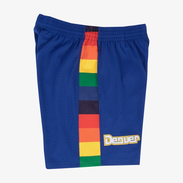Denver Nuggets 1991-92 Royal Swingman Basketball Shorts