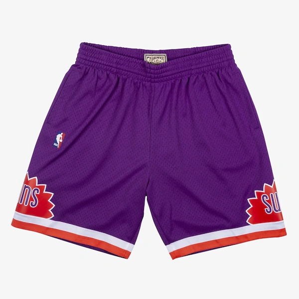 Phoenix Suns 1991-92 Purple Swingman Basketball Shorts