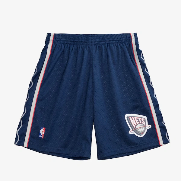 New Jersey Nets Navy 2006-2007 Swingman Shorts