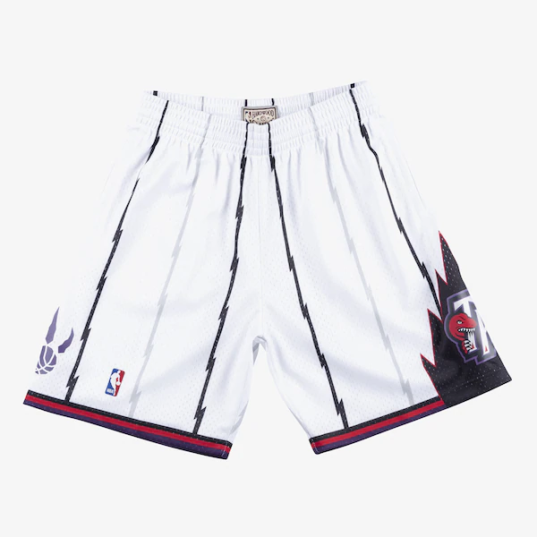 Toronto Raptors 1998-99 White Swingman Basketball Shorts