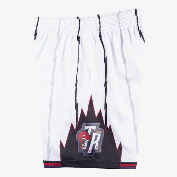 Toronto Raptors 1998-99 White Swingman Basketball Shorts