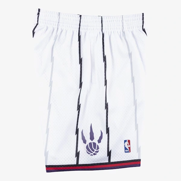Toronto Raptors 1998-99 White Swingman Basketball Shorts