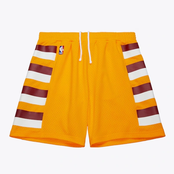 Cleveland Cavaliers Gold Alternate 2004-05 Swingman Shorts