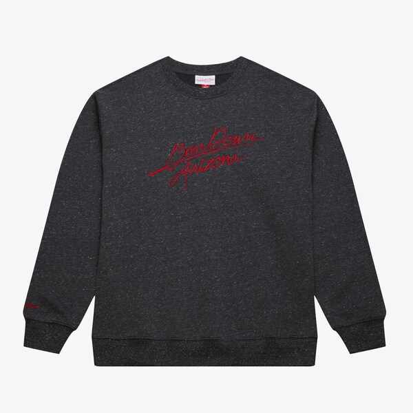 Arizona Wildcats Black Out Snow Washed Vintage Pullover Sweatshirt