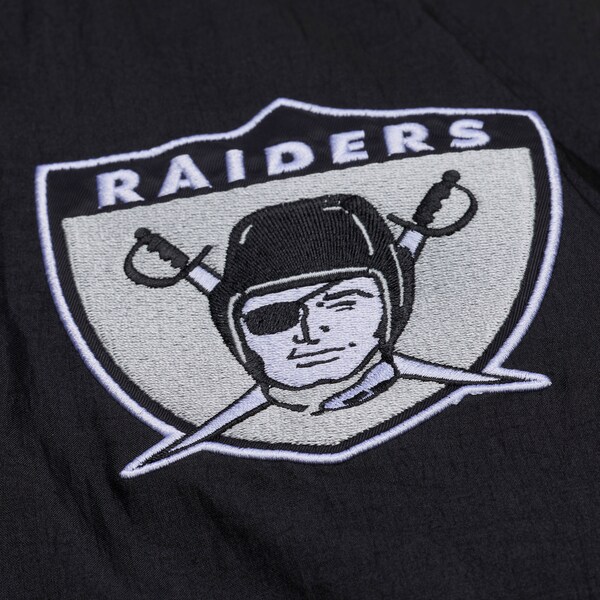 Oakland Raiders Black/Silver Diamond Fusion Full-Zip Jacket