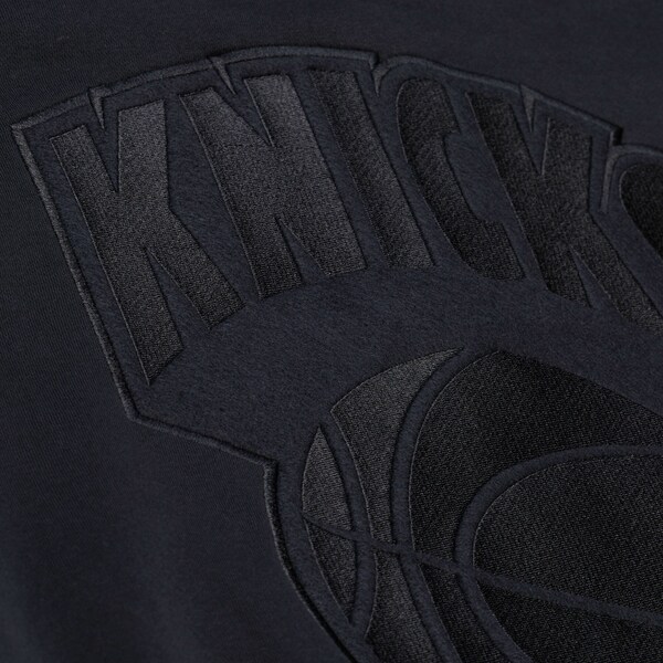 New York Knicks Black Phantom Fleece Hoodie