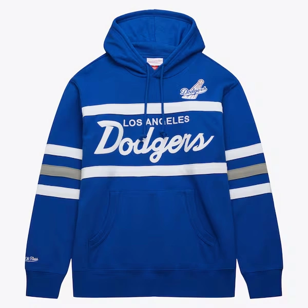 Los Angeles Dodgers Royal Head Coach Pullover Hoodie