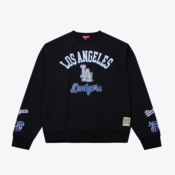 Women's Los Angeles Dodgers Black Premium Fleece Sweatshirt