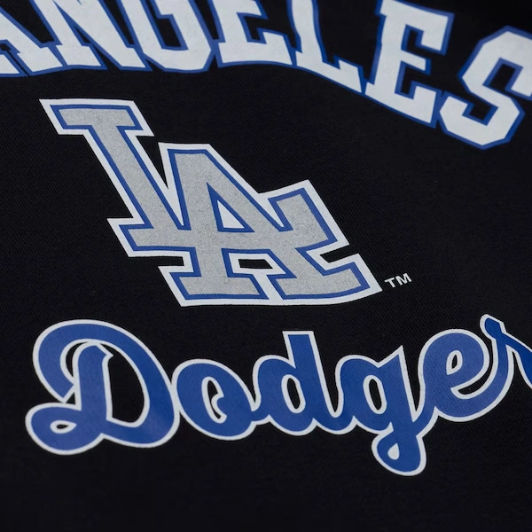 Women's Los Angeles Dodgers Black Premium Fleece Sweatshirt