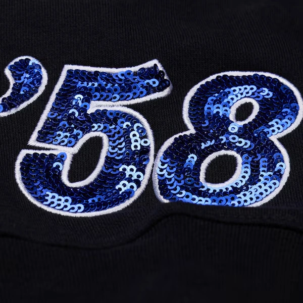 Women's Los Angeles Dodgers Black Premium Fleece Sweatshirt